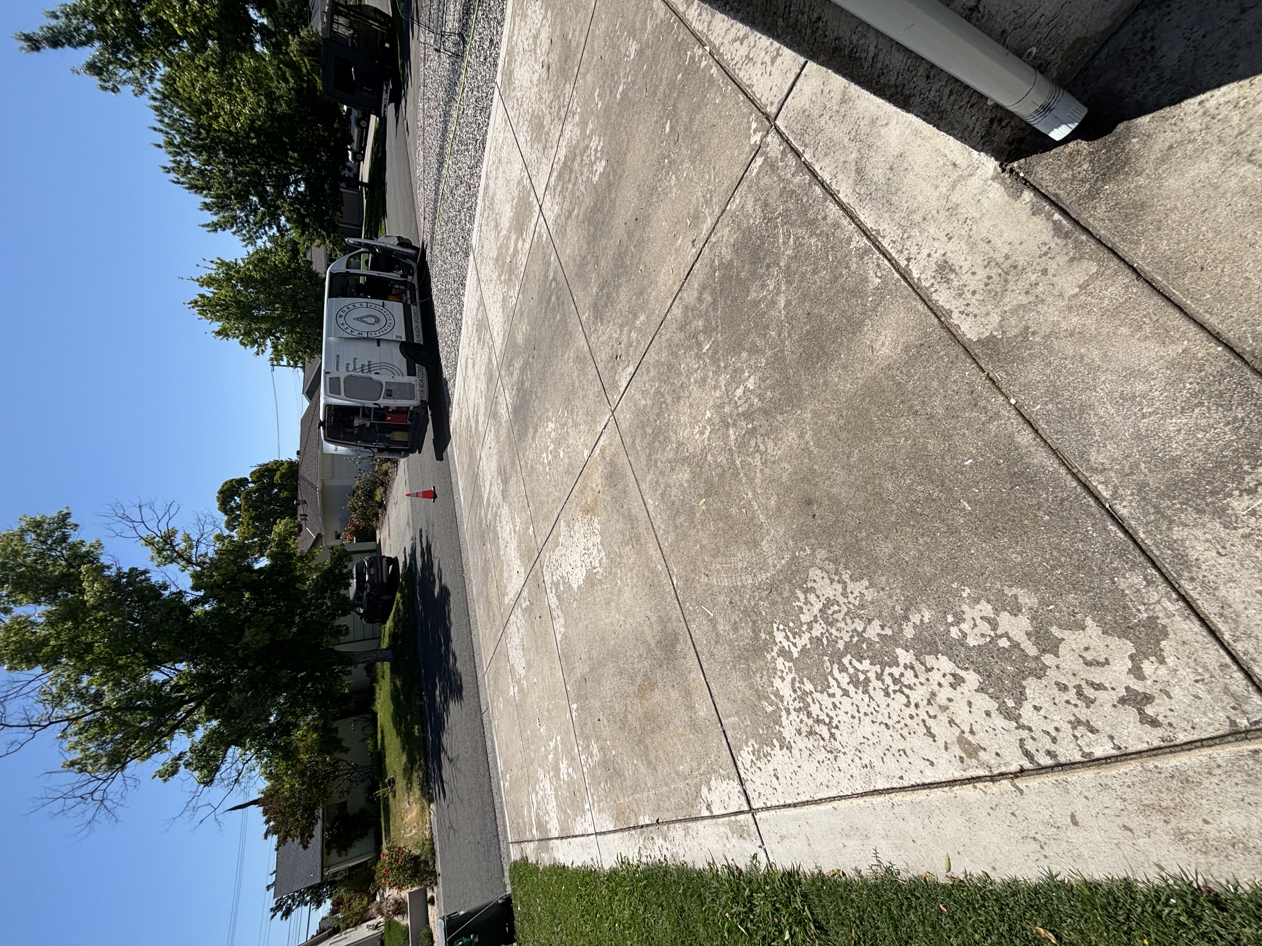 After — Deck and patio before and after professional cleaning in Sacramento