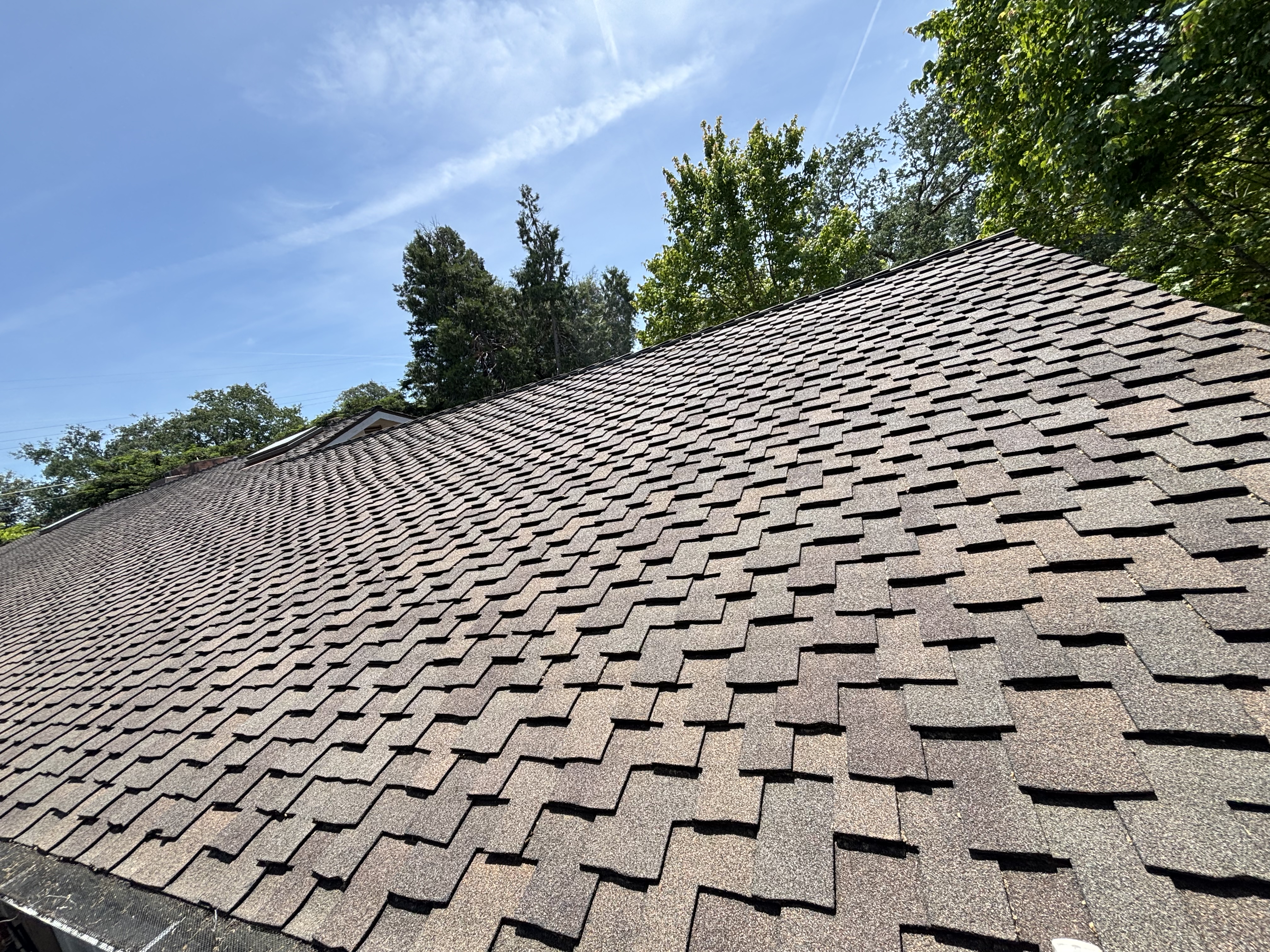 Before — Gutters cleaned and flow-tested by Wash Works in Sacramento