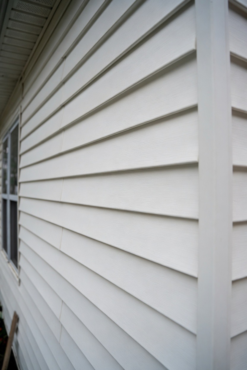 Before — House siding before and after professional soft-wash cleaning in Sacramento